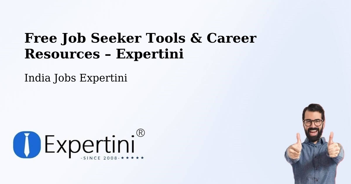 Free Job Seeker Tools & Career Resources – Puttur - Puttur, India Jobs Expertini